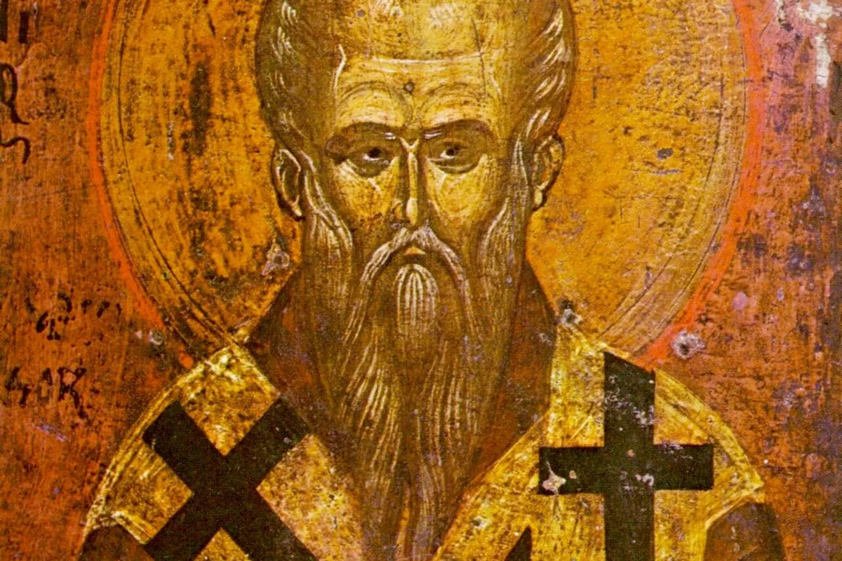 Икона на свети Климент Охридски от XIII–XIV век
